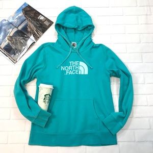 North Face Hoodie Sweater Jacket pullover blue top